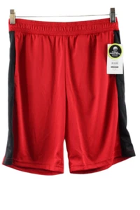 Athletic Works Red Black Trim Boys Core Short Driworks Elastic Waist XL 013 - Picture 1 of 4