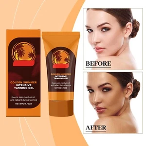 Body And Face Tanning Accelerator Balm Summer Bronzer Intensive Tanning Lotion - Picture 1 of 11