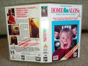 Home Alone Vhs Big Box Ex Rental Promotional Sleeve Only - Picture 1 of 2