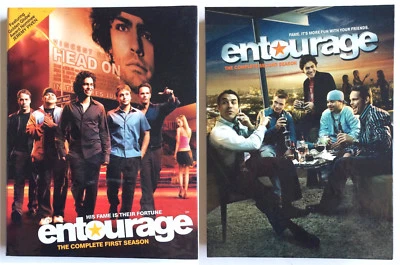 ENTOURAGE [5-Disc DVD Boxed Set] Complete First and Second Seasons, HBO TV Fame  - Image 1 of 4