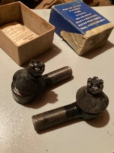NOS Pair TIE ROD END HENRY J 1951-54, 1952 1953 1954. Made in USA - Picture 1 of 7
