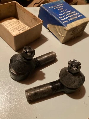 NOS Pair TIE ROD END HENRY J 1951-54, 1952 1953 1954. Made in USA - Image 1 of 4