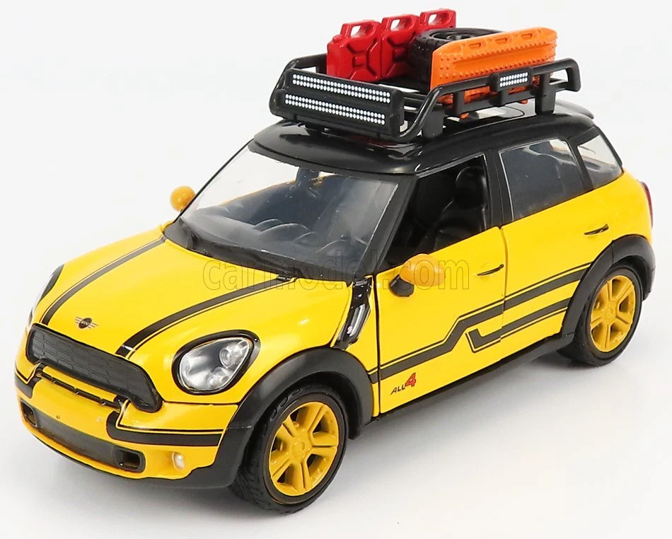 1/24 MOTOR-MAX - MINI - COOPER S COUNTRYMAN WITH ROOF RACK 2011 79752 - Immagine 1 di 1