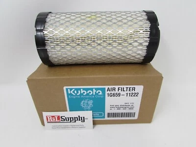 NEW GENUINE KUBOTA AIR FILTER PART # K1211-82320, K2581-82310, 1G659-11222 - Image 1 of 2