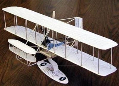 Krick GUILLOW'S Wright Flyer 1:20 Modello In Legno / gu1202 - Immagine 1 di 3