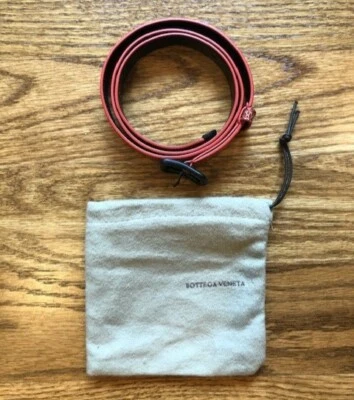 Bottega Veneta NWOT Python Skinny Belt - Image 1 of 4