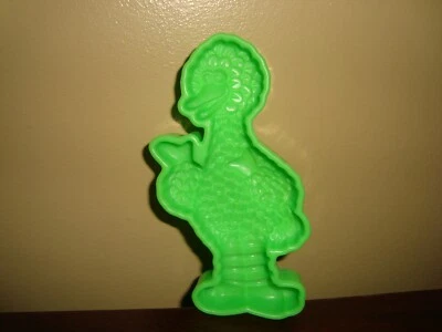 Play-Doh Sesame Street Big Bird Green Mold Dated 1992 Jim Henson Playskool 4.5" Foto 1 de 4