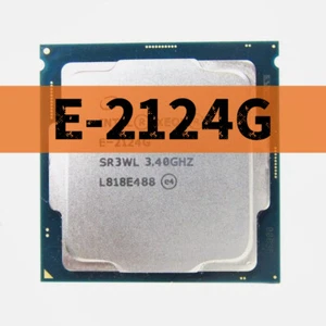 Intel Xeon E-2124G SR3WL 3.40GHz 4 Cores 71W LGA1151 CPU processor - Picture 1 of 1
