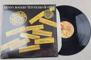 KENNY ROGERS Ten Years Of Gold LP Vinyl Record 12" United Artists Records 1977 - Imagen 1 de 2