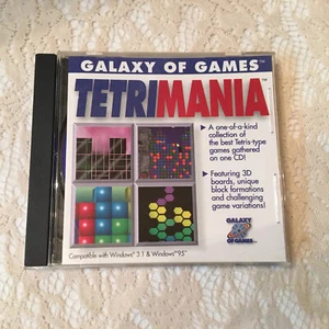 Galaxy of Games Tetramania CD-ROM 1998 Windows 95 - Picture 1 of 4
