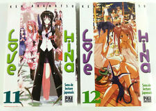 Lot de 2 Mangas VF  Love Hina Tomes 11 et 12  Pika  Envoi rapide et suivi