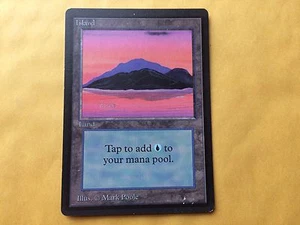 Misprint BETA ISLAND Gray-Border Discolored Error MTG Magic Card - Picture 1 of 7