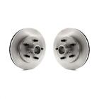 For C1500 Chevrolet GMC Suburban Front Disc Brake Rotors And Hub Assembly Pair 