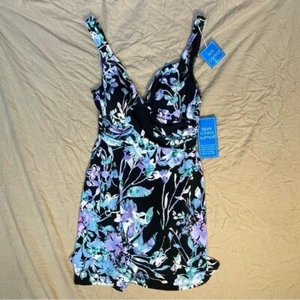 Suddenly Slim by Catalina Badekleid tropisch Blumen Small 4-6 - Bild 1 von 9