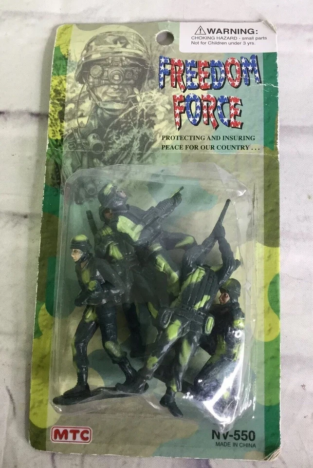 MTC Freedom Force Soldiers Army Men Military Mini Action Figures Scout Pointman