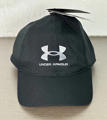 Under Armour Men's Black Baseball Cap / Hat OSFM ISO-Chill Adjustable NWT - Image 1 of 4