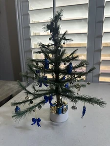 Vintage mini Jewish Christmas tree Christmas tree - Picture 1 of 8