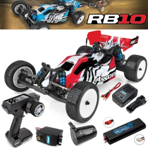 Associated 90032C 1/10 RB10 2WD Brushless Off-Road RTR Buggy Red Lipo Combo - Picture 1 of 6