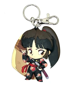 Inuyasha Sango 3D PVC Keychain Metal Keyring Vintage - Picture 1 of 2