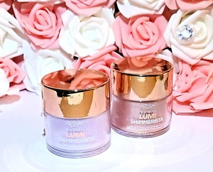 Loreal True Match Lumi Shimmerista Highlight Sunlight Y Moonlight Paquete de 2 - Imagen 1 de 1