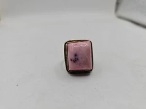 Rhodonite Silver Ring - Picture 1 of 9