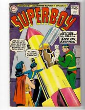 Superboy #79 DC Comics Mar '60 Curt Swan/Jerry Siegel - Back Cover Tear