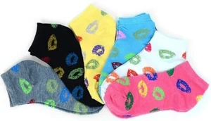 Women's Kiss Low Cut Socks - Picture 1 of 5