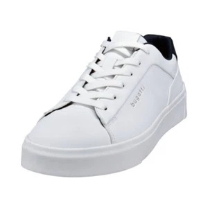 Bugatti Herren Sneaker Sneakers Schnürschuhe Halbschuhe Schuhe weiß AMU01 - Picture 1 of 7