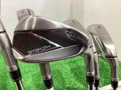 Taylormade Stealth Iron Set 6-9+PW 5peace RH KBS Max MT85 Steel flex R - Image 1 of 4