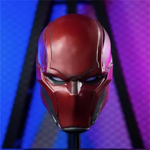 DC Comics Superhero Halloween Batman Robin Helmet Red Hood Cosplay Mask NEW - Picture 1 of 10
