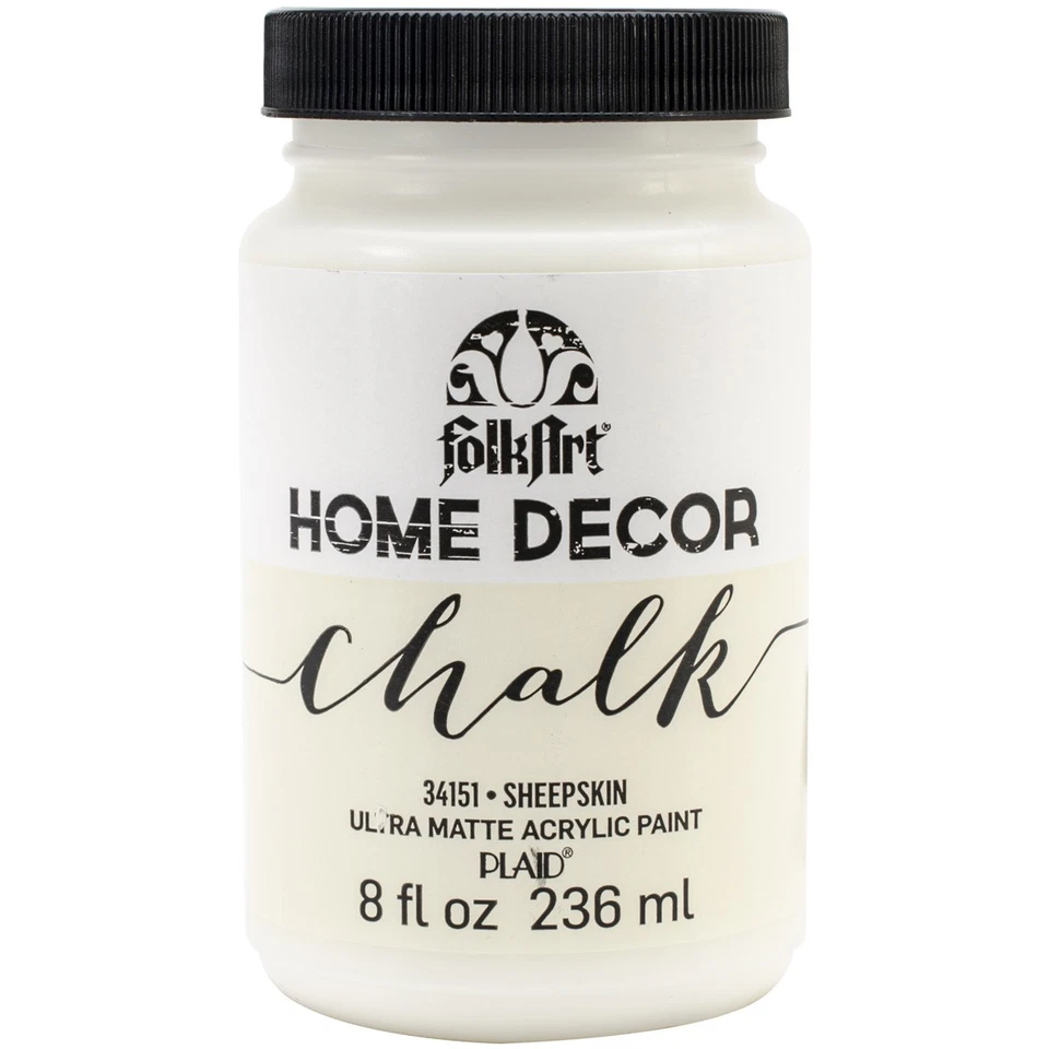 FolkArt Home Decor Chalk Paint 8oz-Sheep Skin - Image 1 of 1