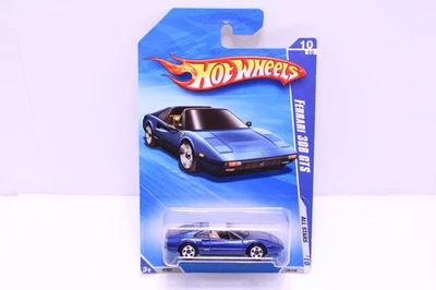 Nuevo coche interior Mattel Hot Wheels 2010 All Stars 10/10 Ferrari 308 GTS azul tostado Foto 1 de 4