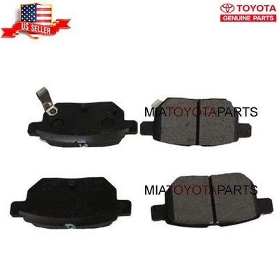 Pastillas de freno traseras originales Toyota Scion FR-S IA IM IQ TC XB XD OEM 04466-12150 Foto 1 de 4