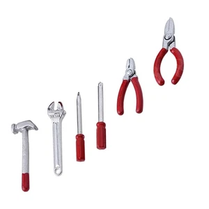 6 Pcs Dollhouse Tools Adorable Children Toy Model Craft Set Mini Items Things - Picture 1 of 12
