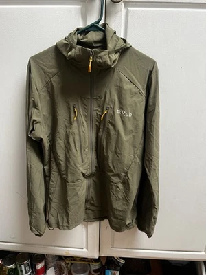 Rab Men's Vital Hooded Jacket Olive Lightweight Sz M Mint Shape - Image 1 of 4