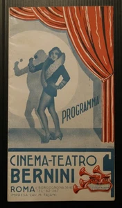programma CINEMA-TEATRO BERNINI Roma Germana Paolieri AMORE VINCE Lilian Harvey - Picture 1 of 5