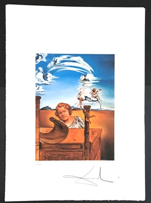 Salvador Dali Lithographie Offset 50x65 cm - Bild 1 von 2