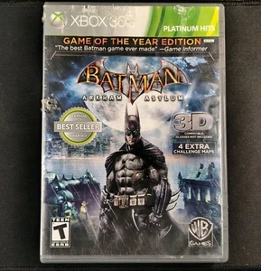 Batman: Arkham Asylum [GOTY] (X360, 2009) Complete | Tested | Authentic - Picture 1 of 10