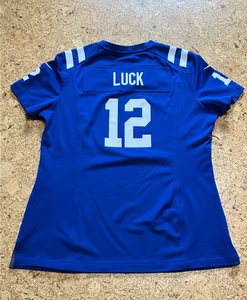 Indianapolis Colts Andrew Luck #12 NIKE On-Field Football Jersey Women's Large - Picture 1 of 14