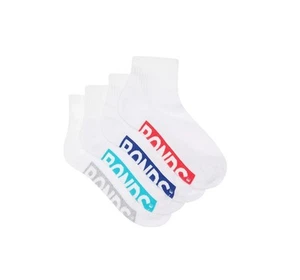 16 Pairs X Bonds Kids Logo Light Cushioned Quarter Crew Multi White Socks - Picture 1 of 3