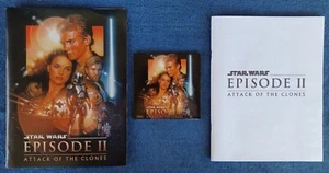 STAR WARS EPISODE II - MOVIE PRESS KIT - FOLDER, COLOR PHOTOS / CD-ROM, BOOKLET - Picture 1 of 1