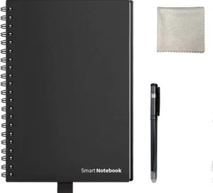 Reusable Smart Notebook - A5, Black, 6 Page Styles - Picture 1 of 5