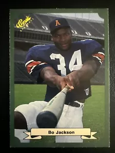 Bo Jackson 1987 gioco classico verde RARA carta Rookie (6100) - Foto 1 di 2