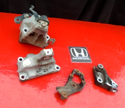 03-05 HONDA ACCORD ENGINE MOTOR MOUNT SUPPORT BRACKET SET 2.4L K24A4 AUTOMATIC - Image 1 of 4