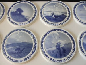 BING & GRONDAHL OLD EASTER PLATE RELIGIOUS PORCELAIN WALL PLATE - Picture 1 of 19