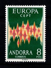 Andorra Spagnola 1972 Mi. 71 Nuovo ** 100% Europa CEPT