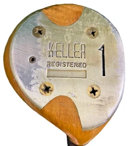 Keller Registered Wood Set Persimmon Driver Plus 3w,4w Men's RH Stiff Steel HC's - Picture 1 of 23