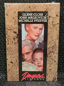 Dangerous Liaisons Video 8 8mm Video Cassette NEW & SEALED - Glenn Close - Imagen 1 de 12