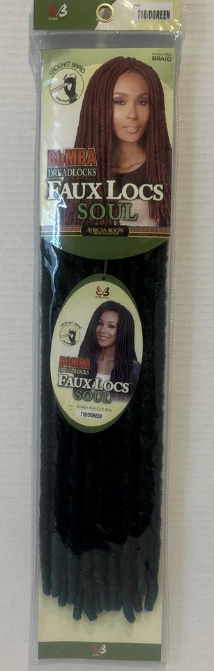 Bobbi Boss Nu Locs Butterfly Locs, puntas romas, Locs de imitación 10", 18" y 24" Foto 1 de 4