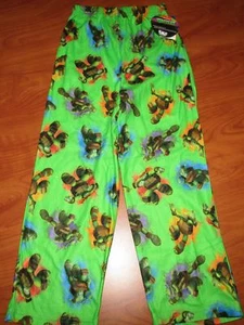 NEW TEENAGE MUTANT NINJA TURTLES CHILDRENS BOYS SLEEPWEAR PANTS SZ M 6/8 - Picture 1 of 2